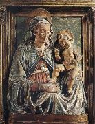 Andrea della Verrocchio Madonna aand child oil